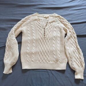 Sezane Bree Jumper Cream XXS